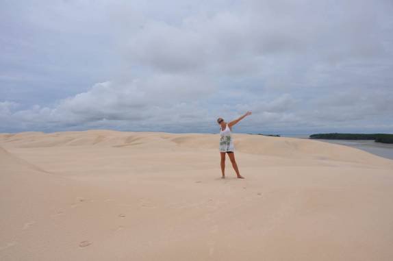 Explorando as dunas da Ilha de Lençóis, nas Reentrâncias Maranhenses - MA